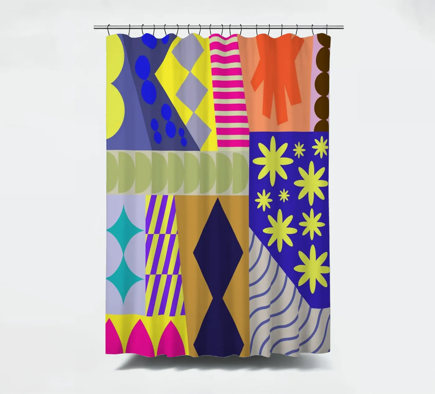 Soft Angles douchegordijn van RS LAB STUDIO