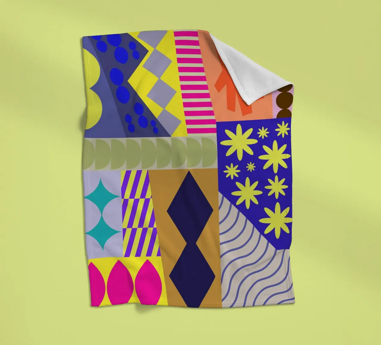 Soft Angles fleecedeken van RS LAB STUDIO