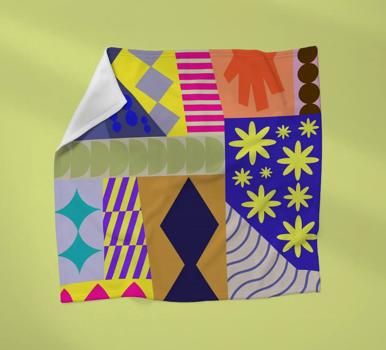 Soft Angles fleecedeken van RS LAB STUDIO