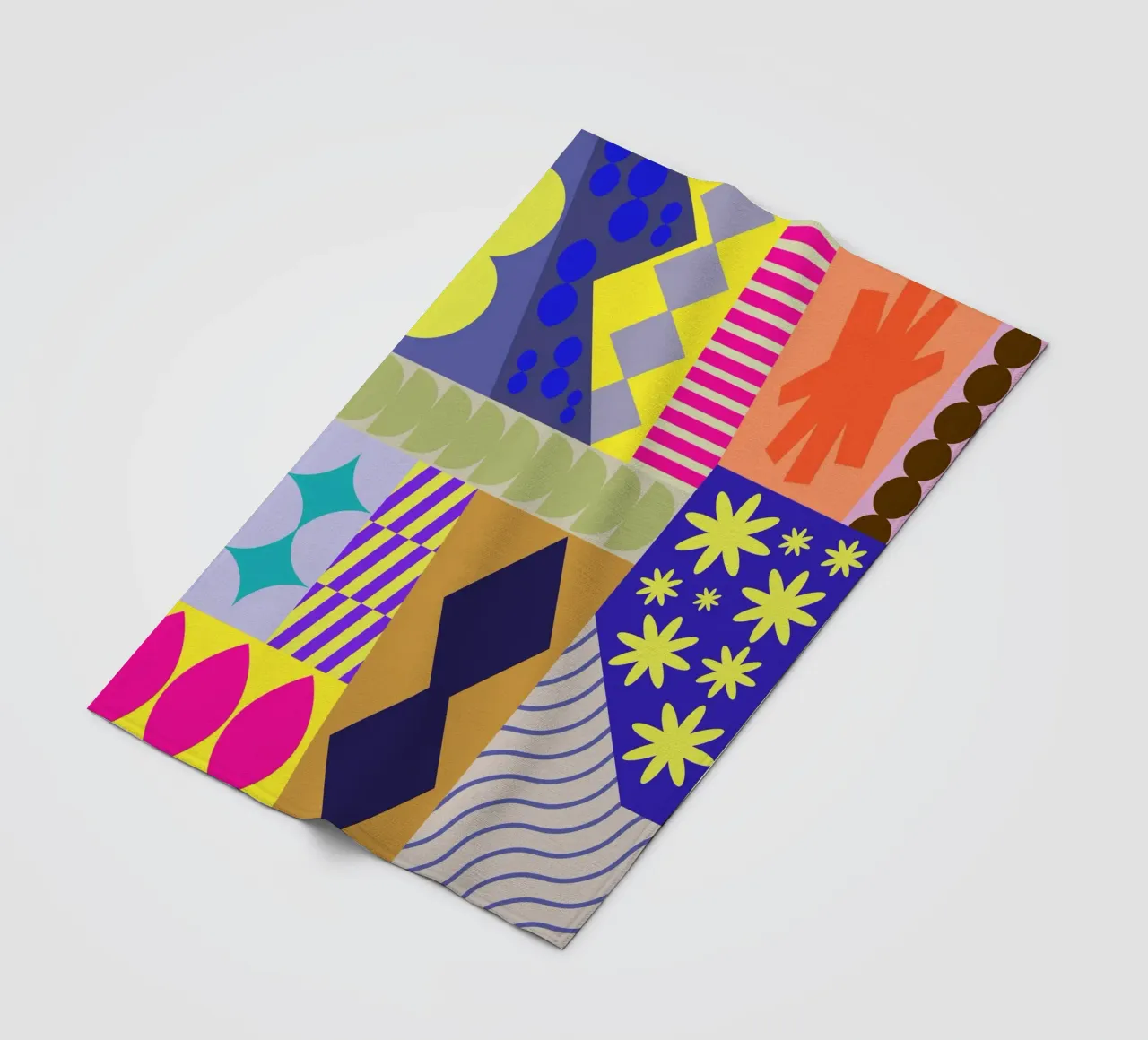 Soft Angles fleecedeken van RS LAB STUDIO