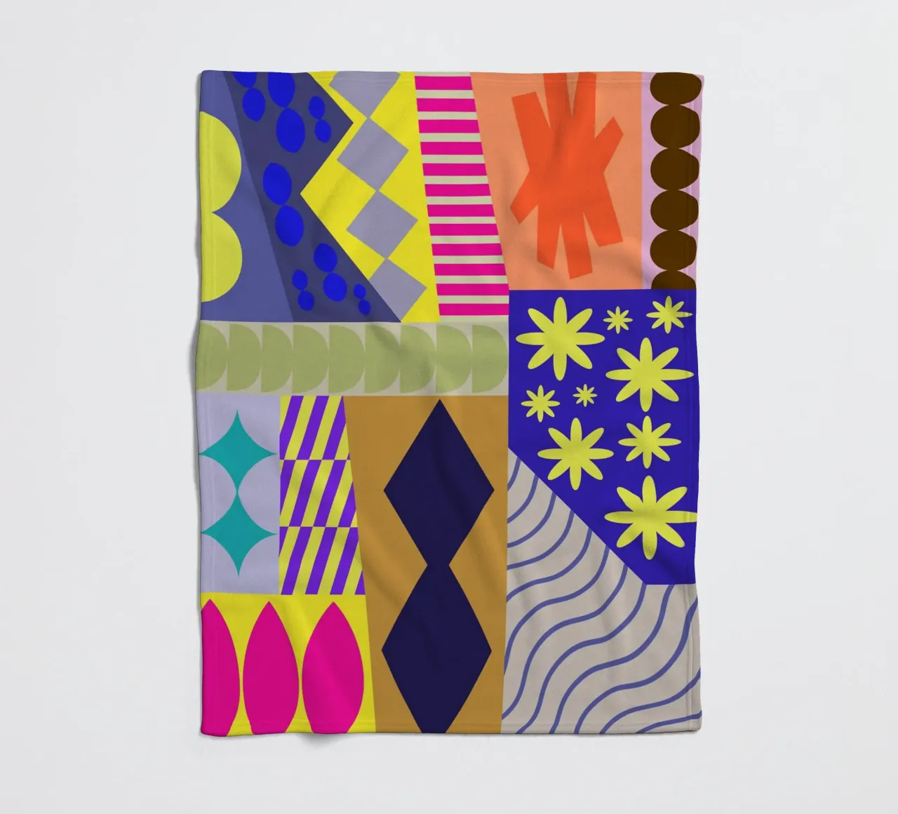 Soft Angles fleecedeken van RS LAB STUDIO