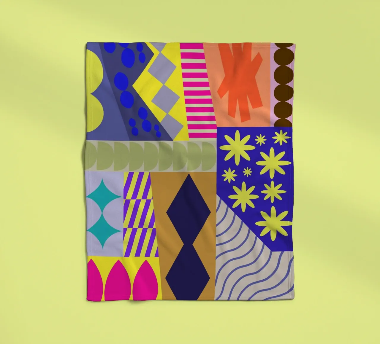 Soft Angles fleecedeken van RS LAB STUDIO