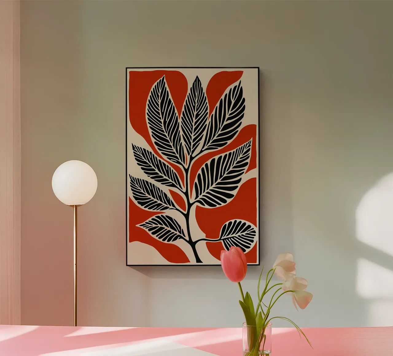 Nero e rosso plexiglass da Jose