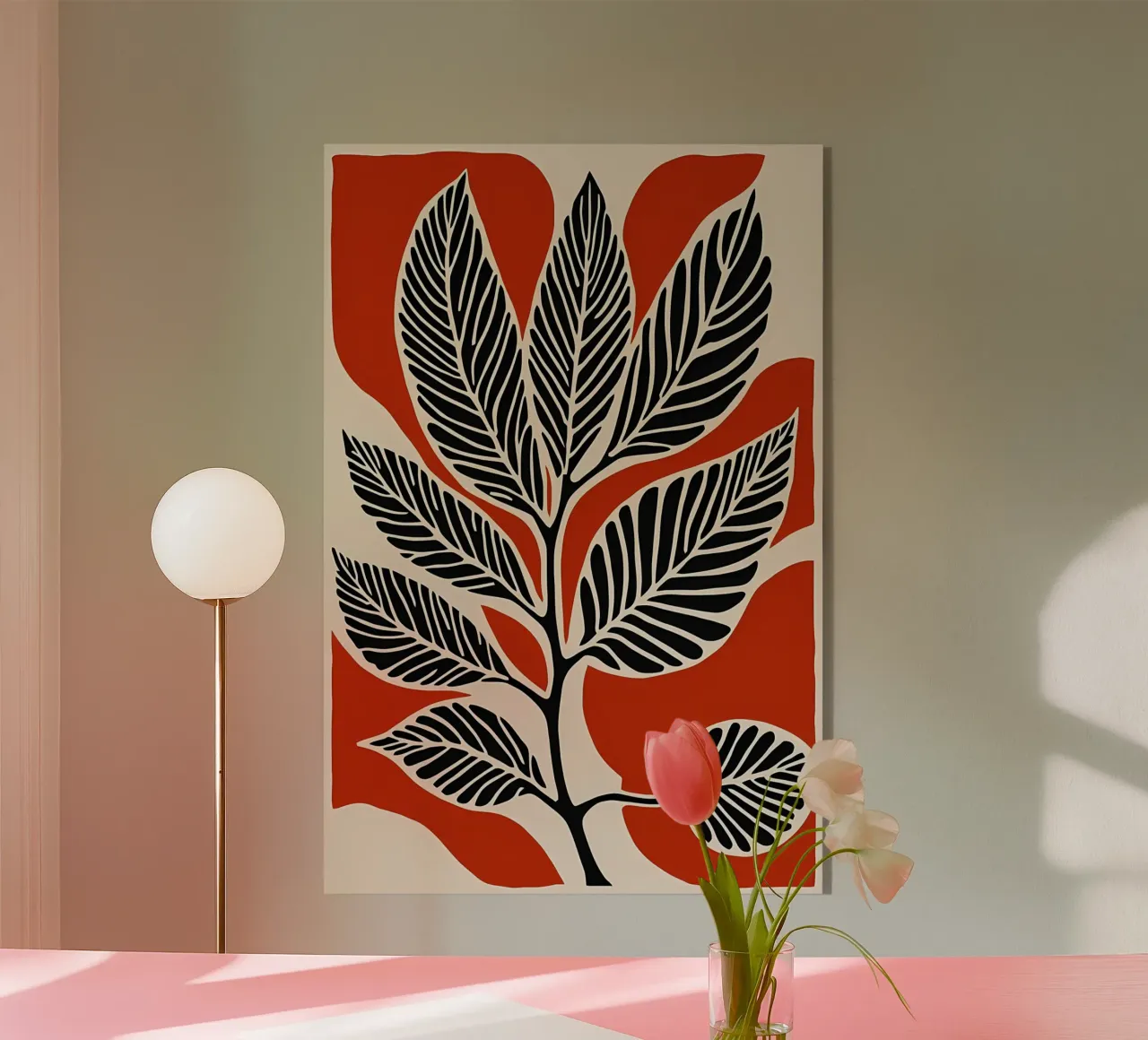 Nero e rosso plexiglass da Jose