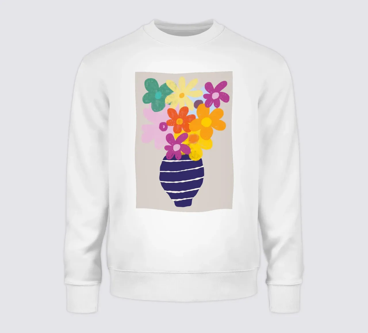 Petal Composition felpa da RS LAB STUDIO