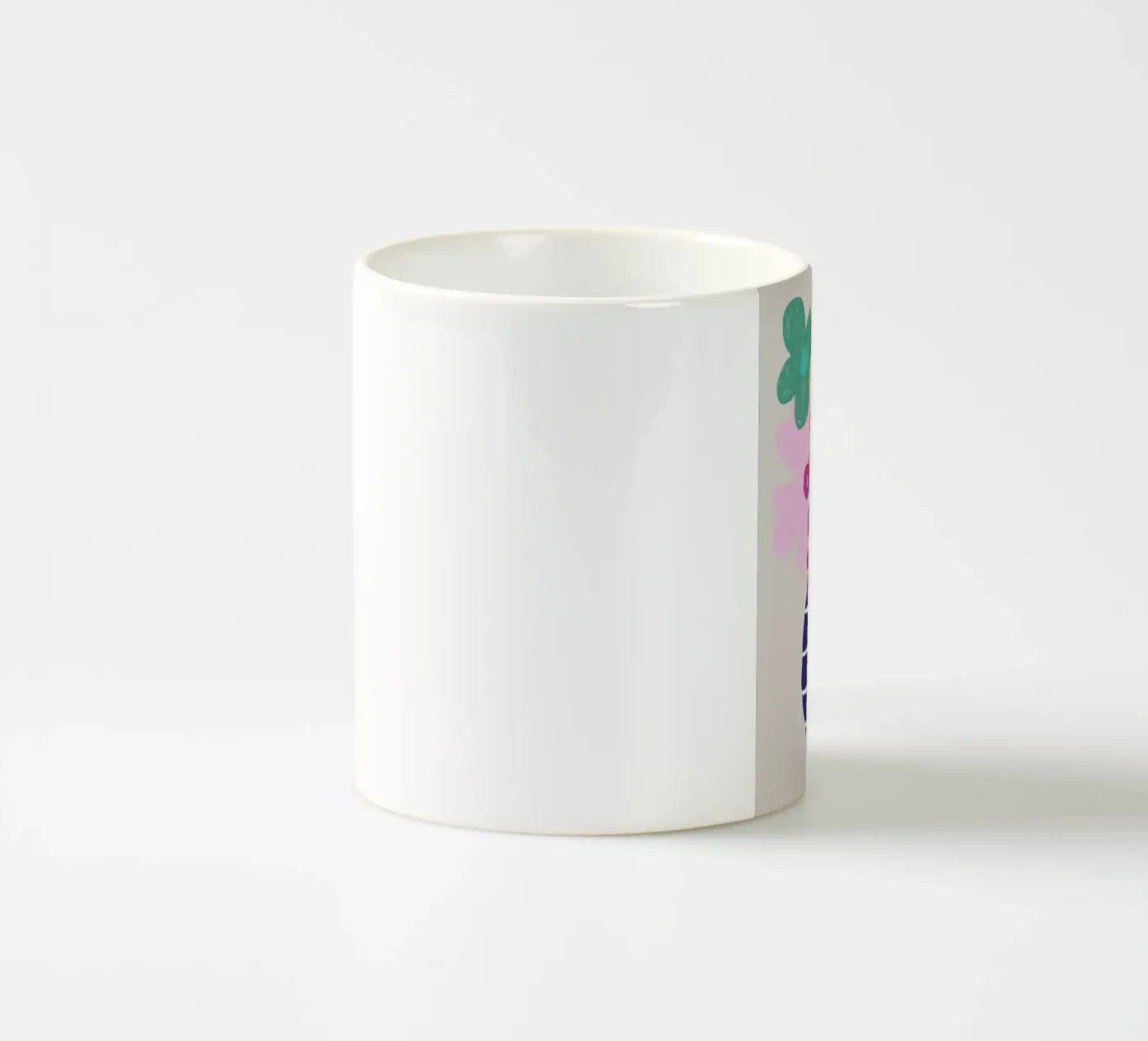 Petal Composition ceramic mug by RS LAB STUDIO