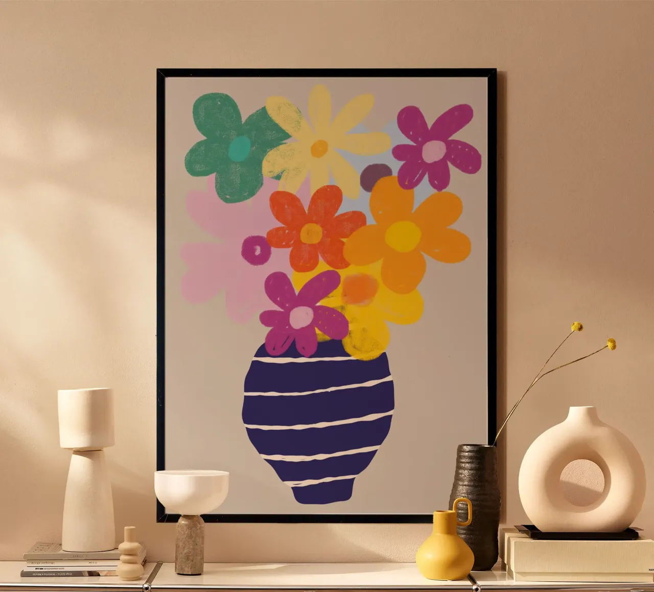 Petal Composition poster da RS LAB STUDIO