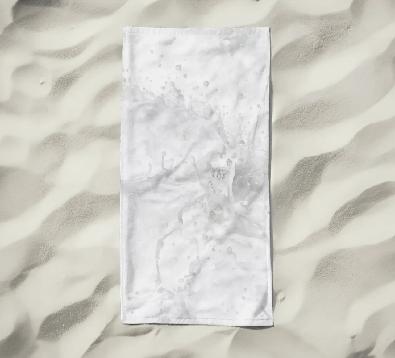 Random Chain I beach towel by Tal Paz-Fridman