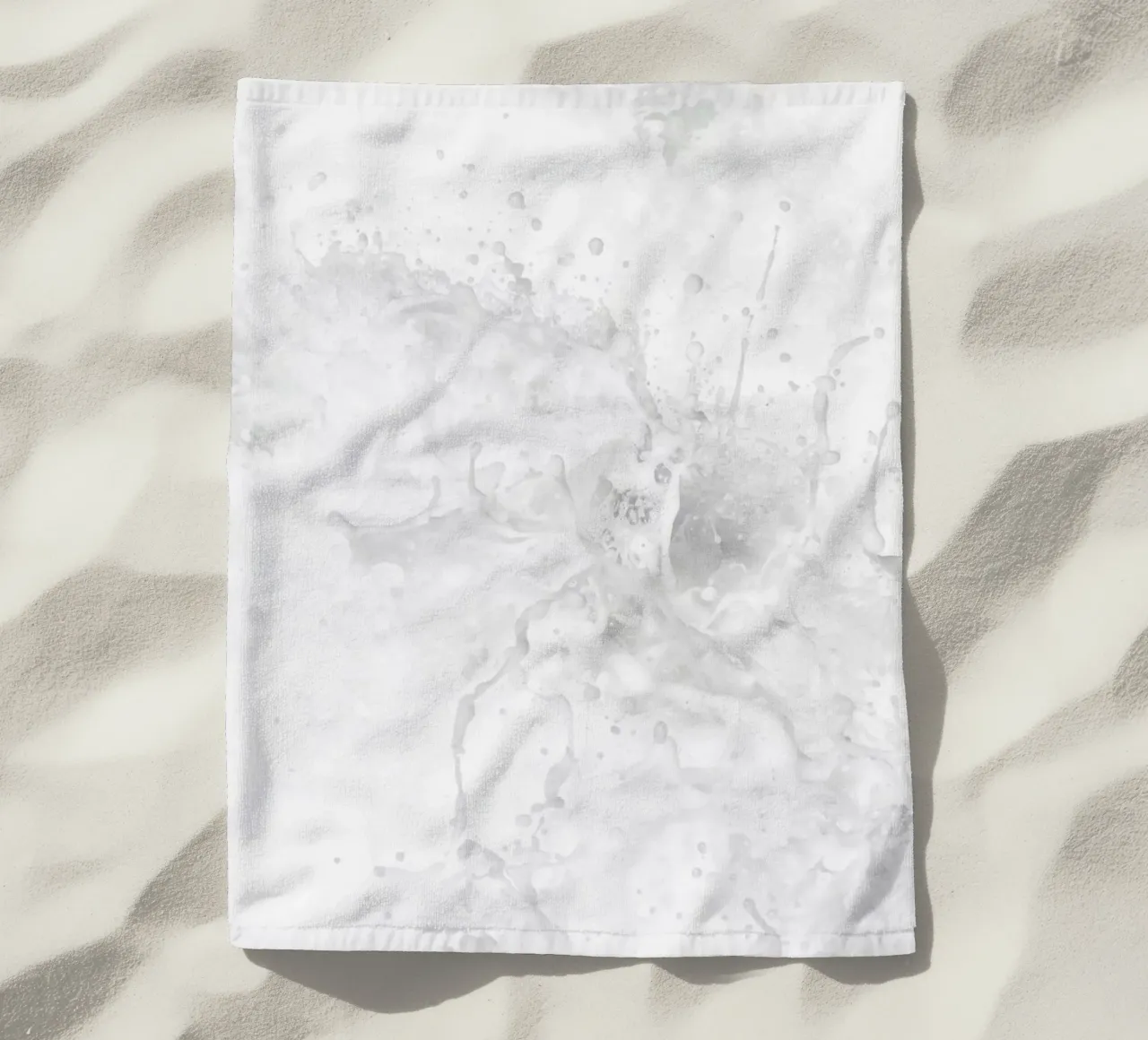 Random Chain I beach towel by Tal Paz-Fridman