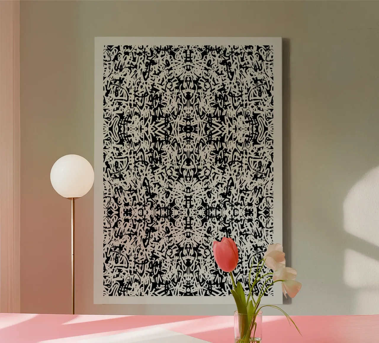 Modular Dreams tela con Cornice a cassetta da RS LAB STUDIO