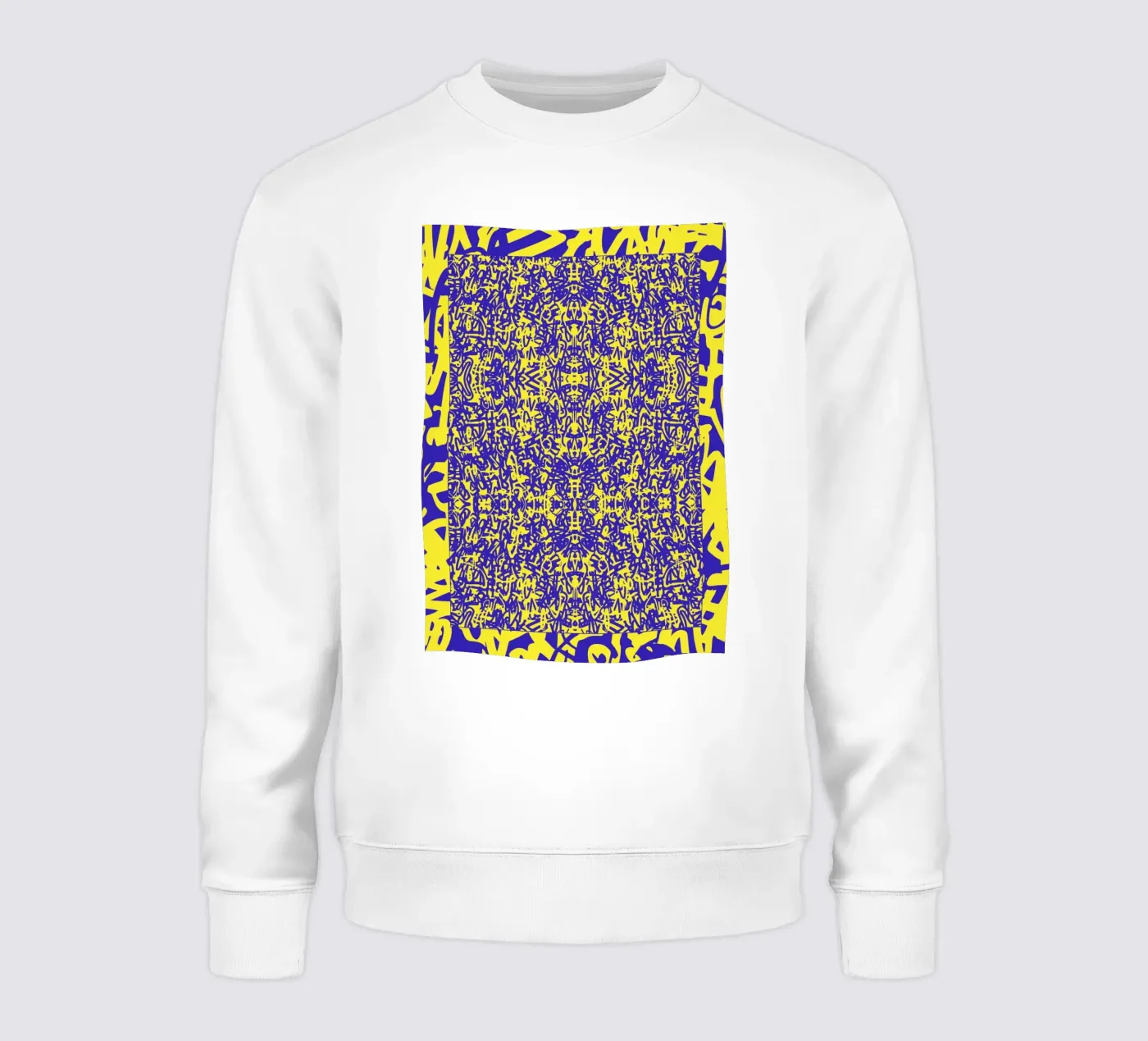 Echo Grid sweatshirt by RS LAB STUDIO