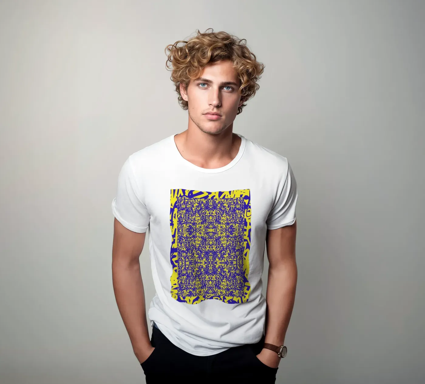 Echo Grid t-shirt da RS LAB STUDIO