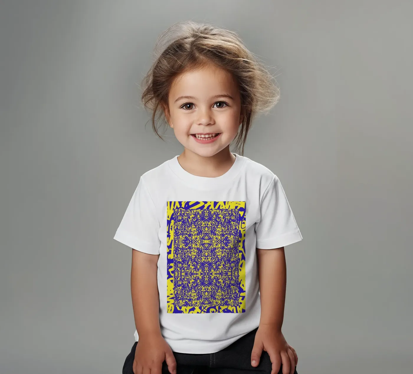 Echo Grid kinder t-shirt van RS LAB STUDIO