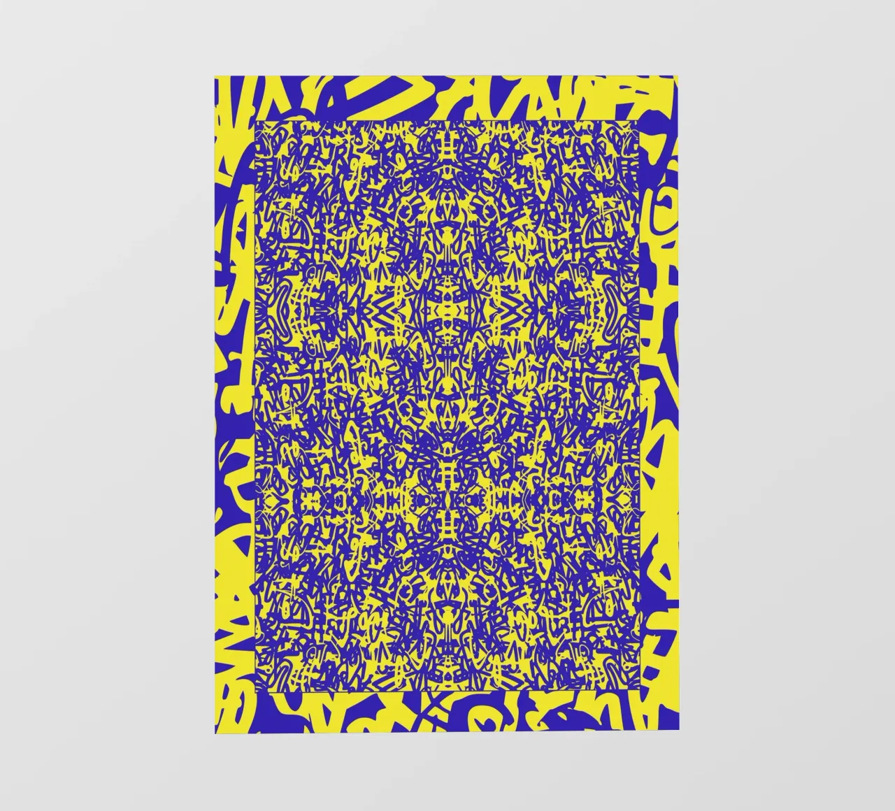 Echo Grid fotobehang van RS LAB STUDIO