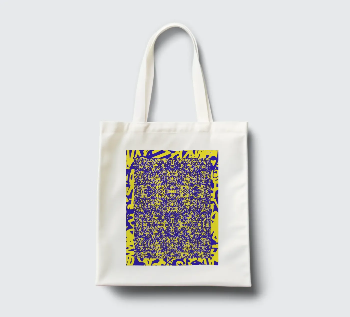 Echo Grid tote bag by RS LAB STUDIO