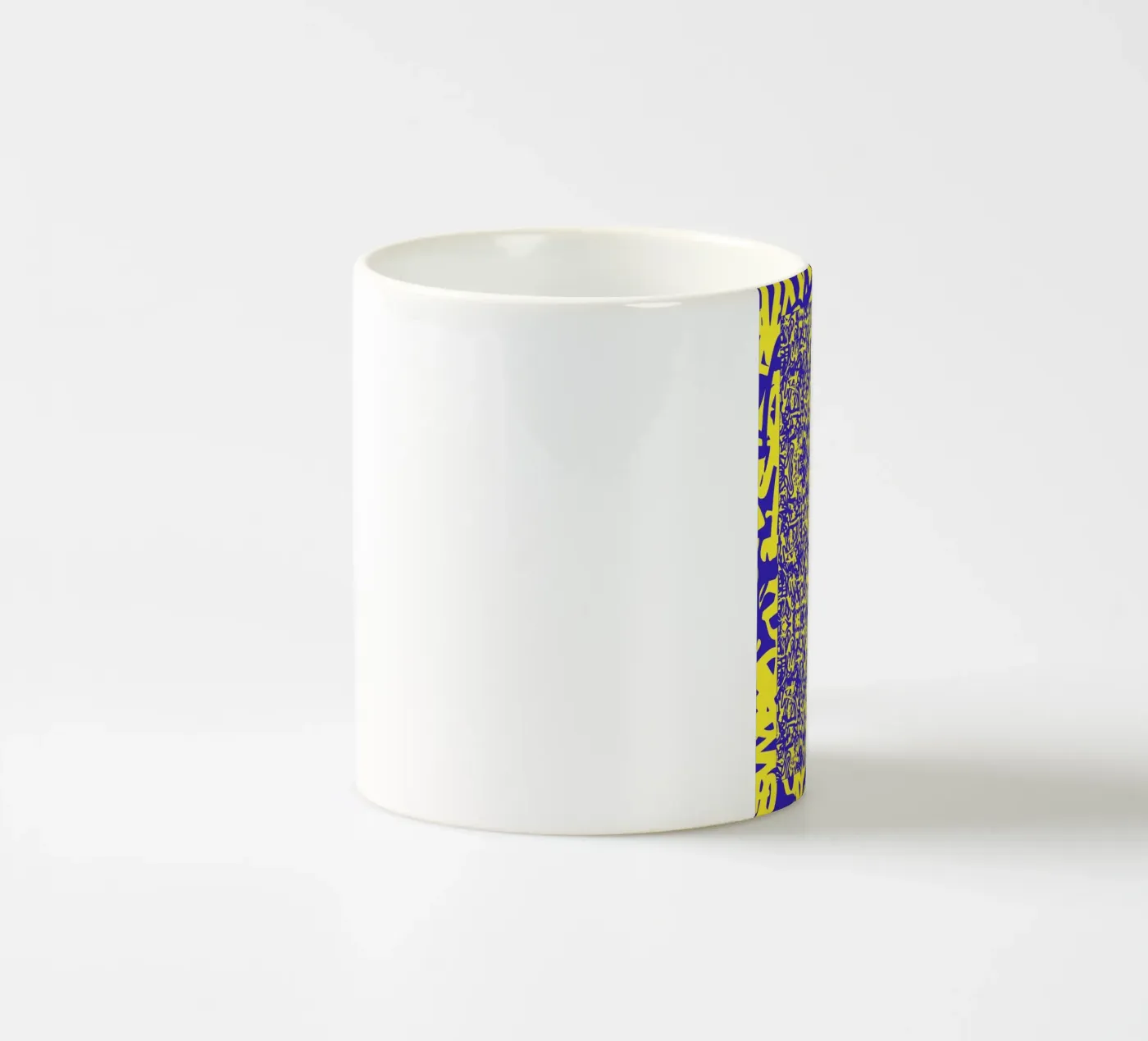 Echo Grid ceramic mug by RS LAB STUDIO