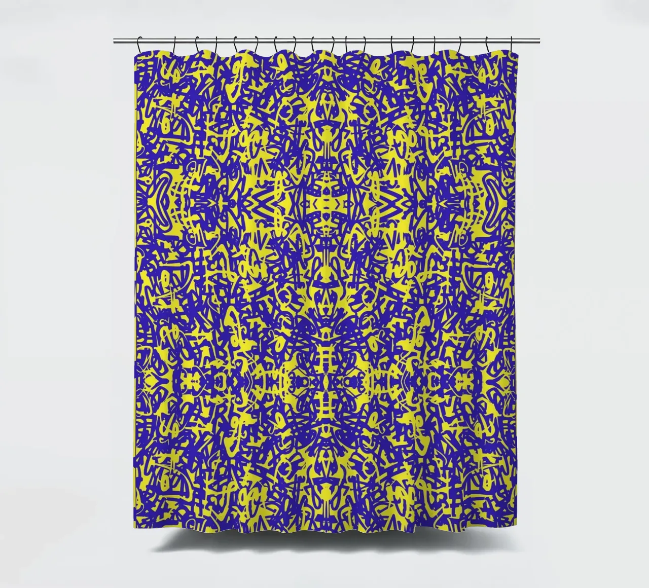 Echo Grid douchegordijn van RS LAB STUDIO