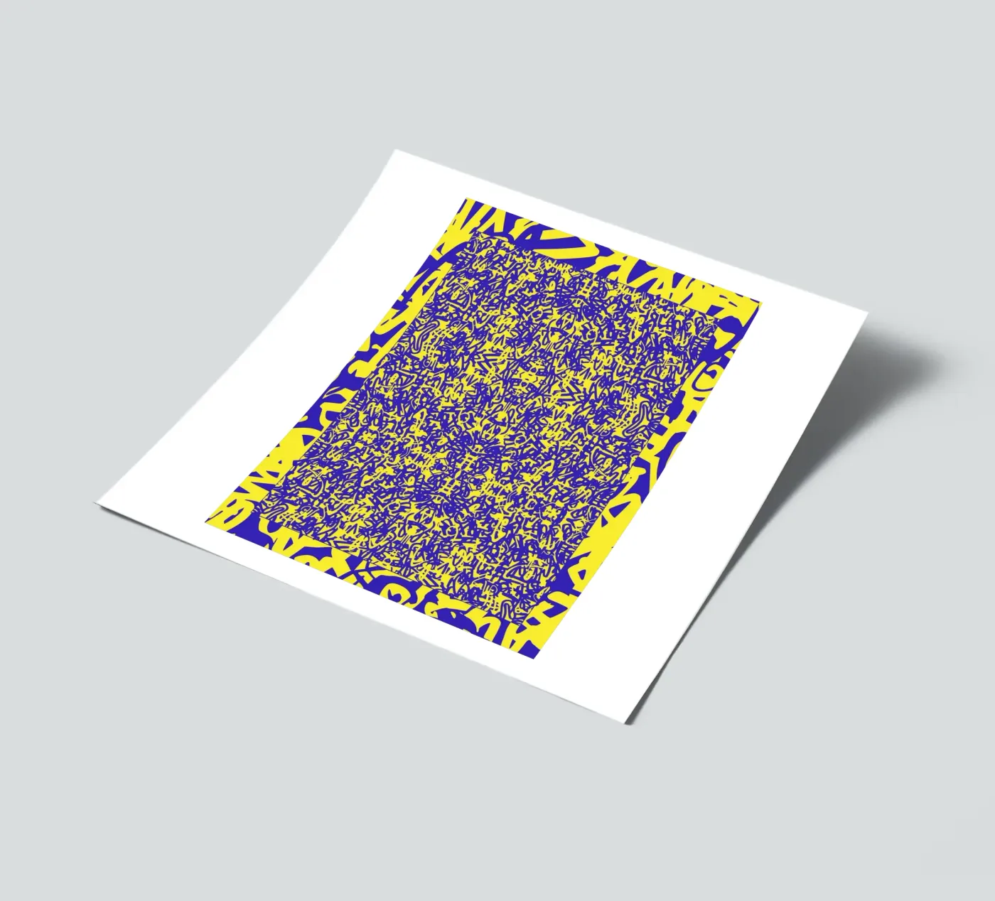 Echo Grid stickervel van RS LAB STUDIO