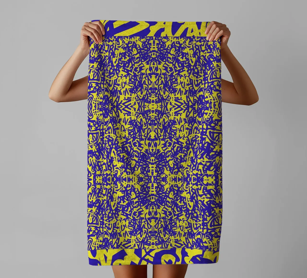 Echo Grid asciugamano da bagno da RS LAB STUDIO