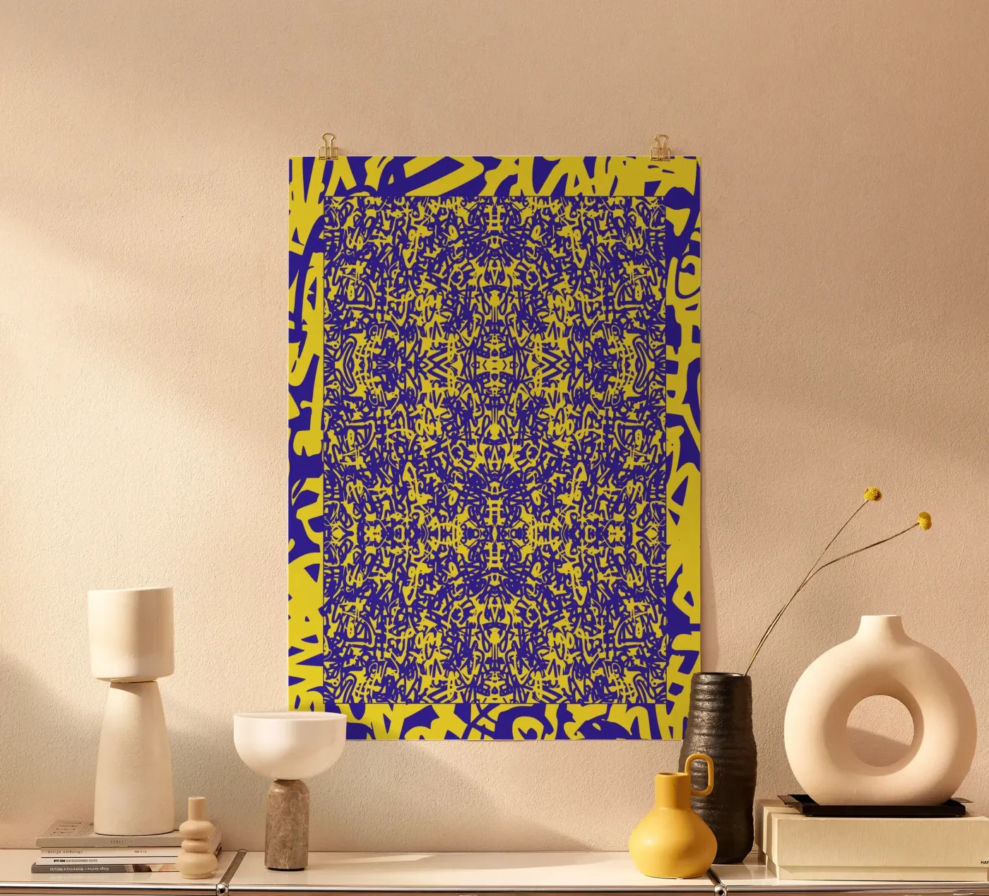 Echo Grid poster da RS LAB STUDIO