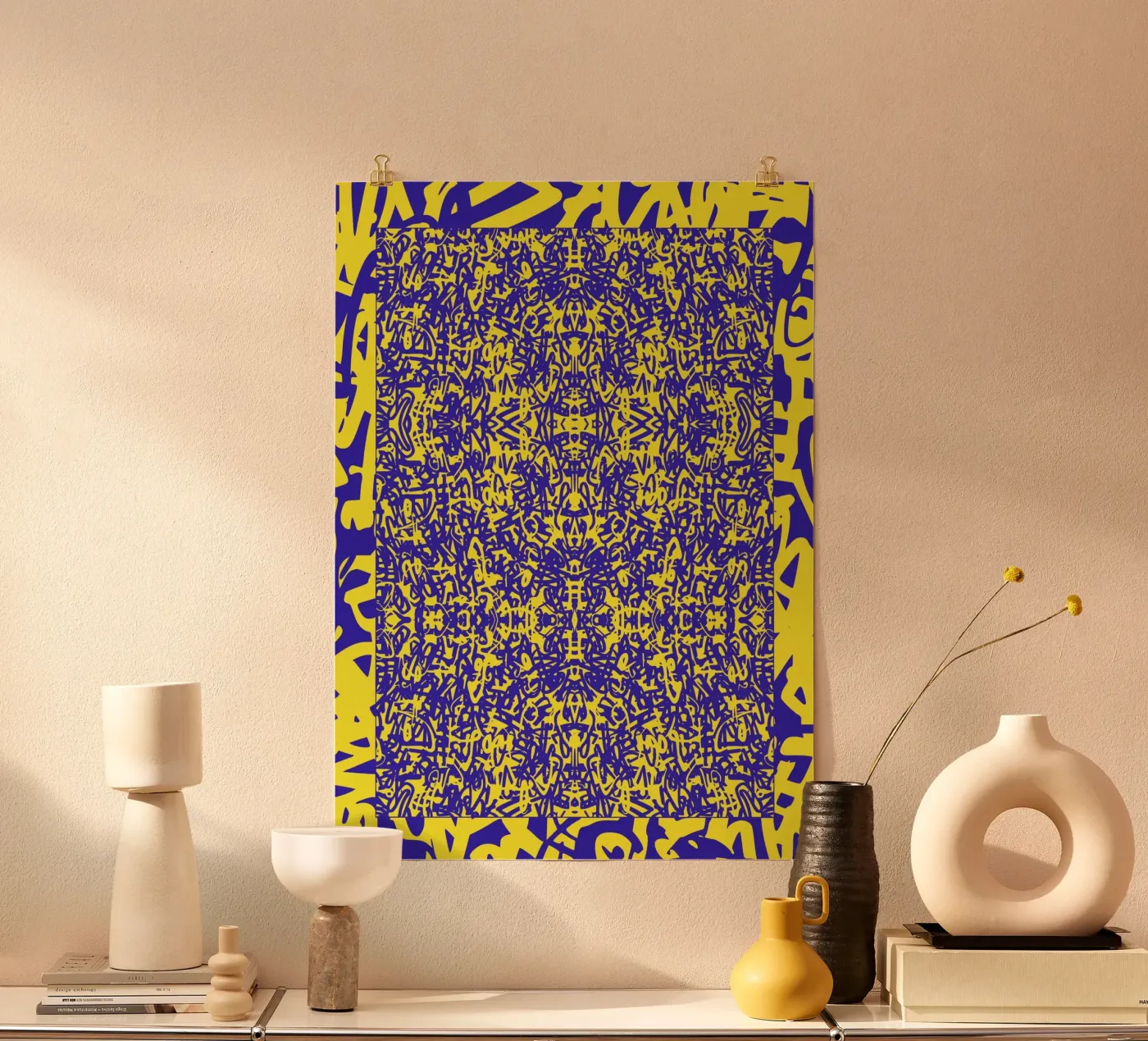 Echo Grid poster van RS LAB STUDIO