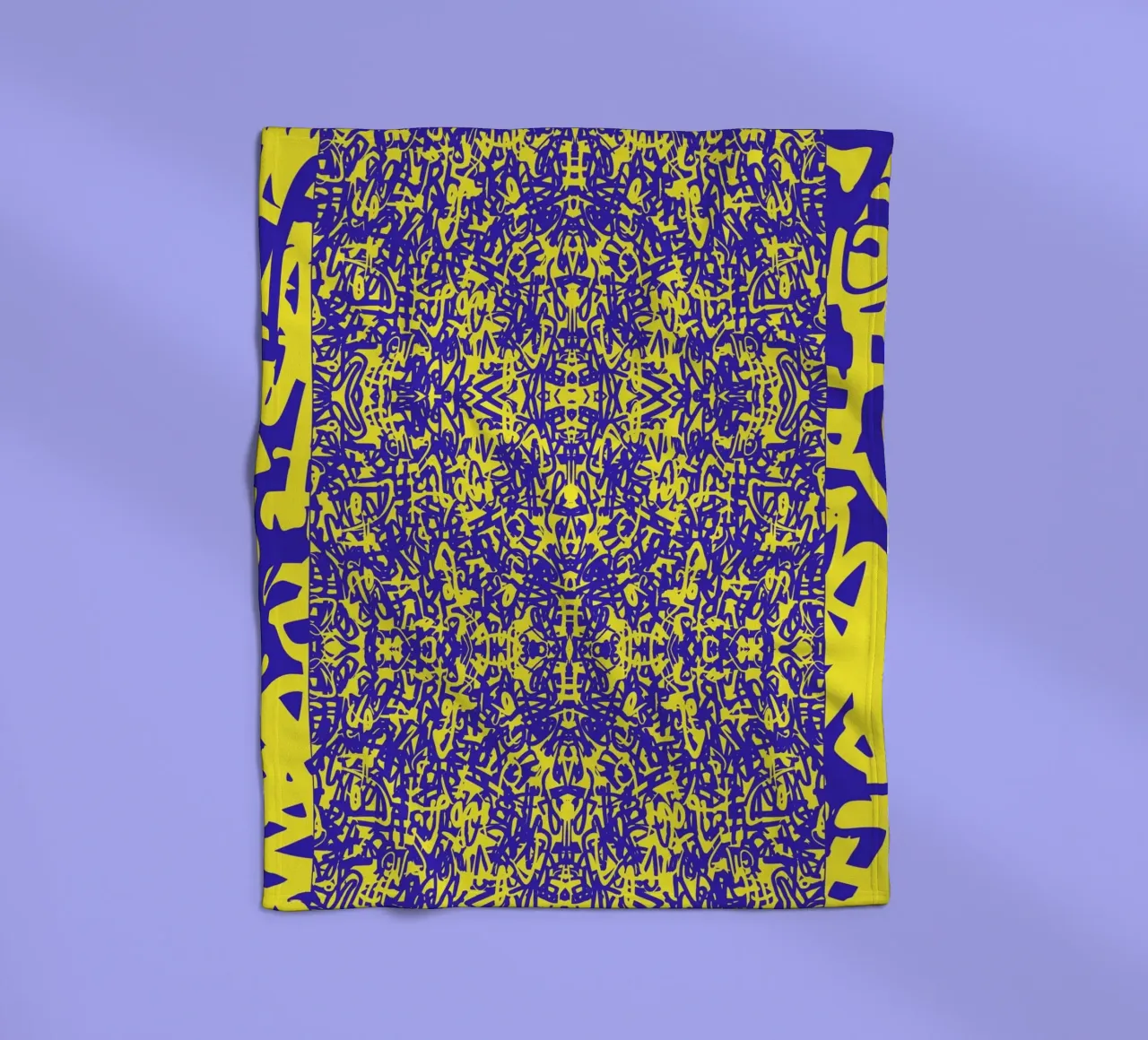 Echo Grid fleecedeken van RS LAB STUDIO