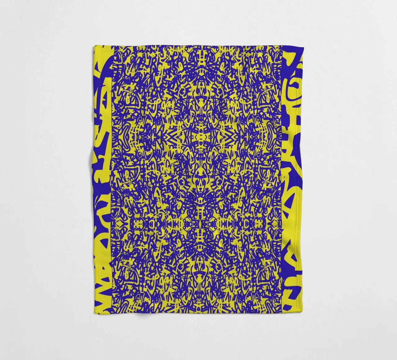 Echo Grid fleecedeken van RS LAB STUDIO