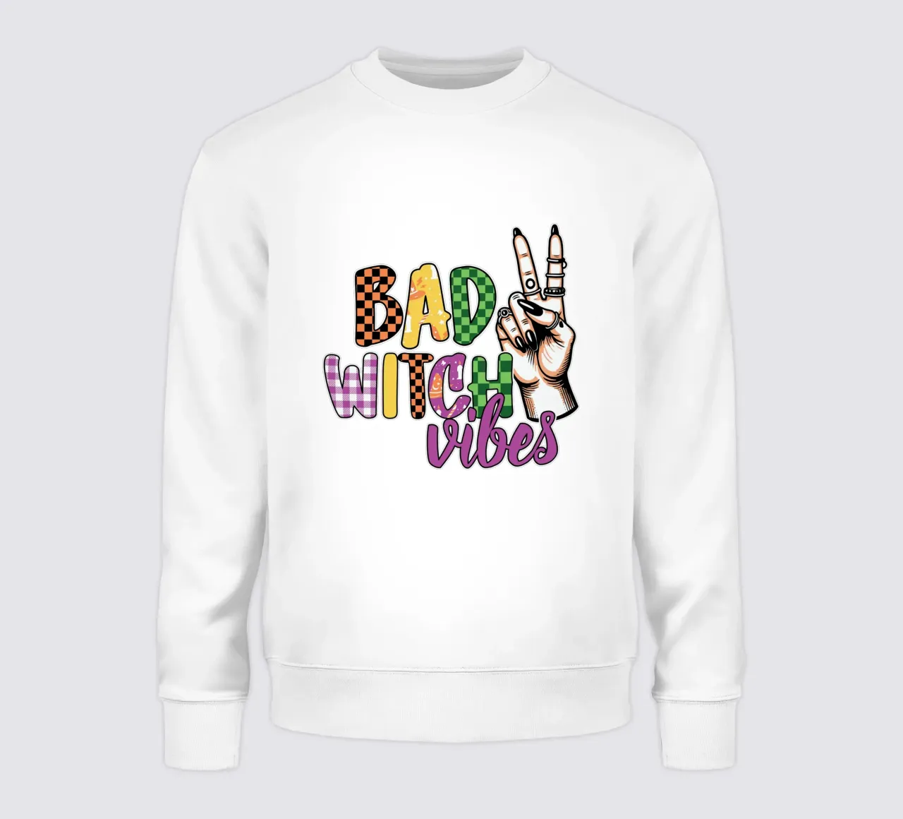 BAD WITCH VIBES felpa da edsonramosart