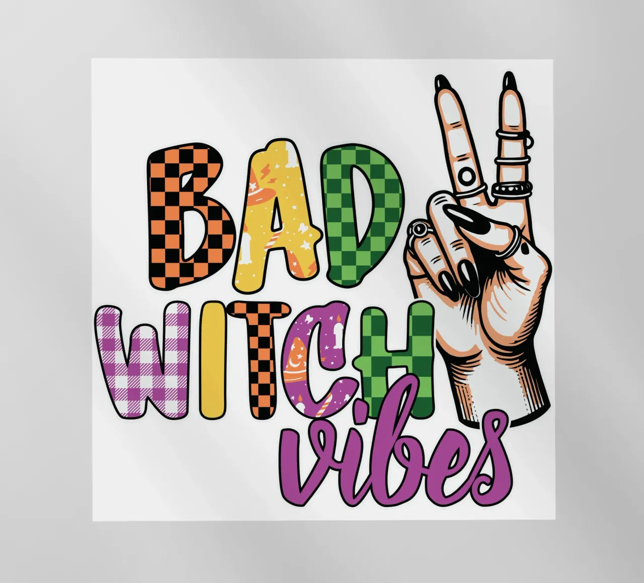 BAD WITCH VIBES pellicola backlit da edsonramosart