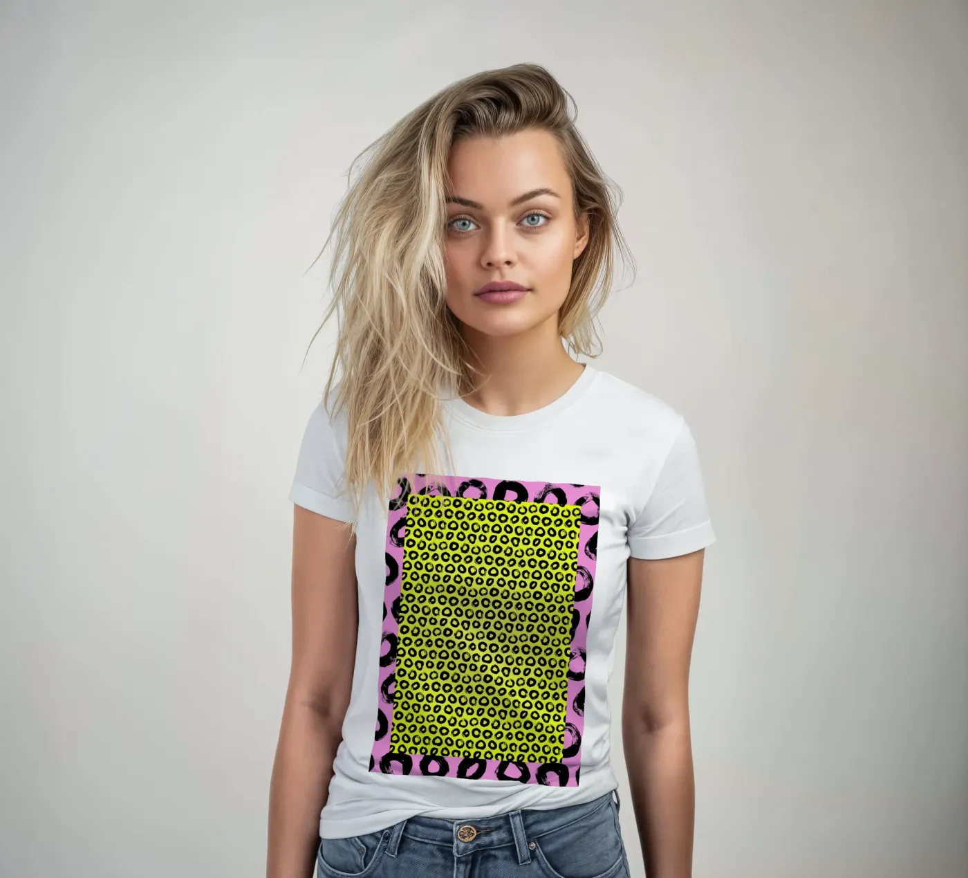 Loopscape t-shirt da donna da RS LAB STUDIO