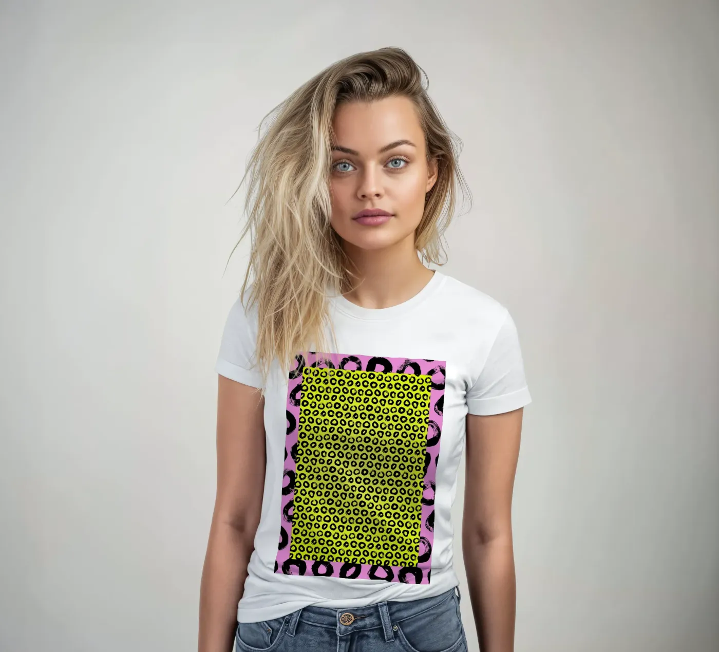 Loopscape t-shirt da donna da RS LAB STUDIO
