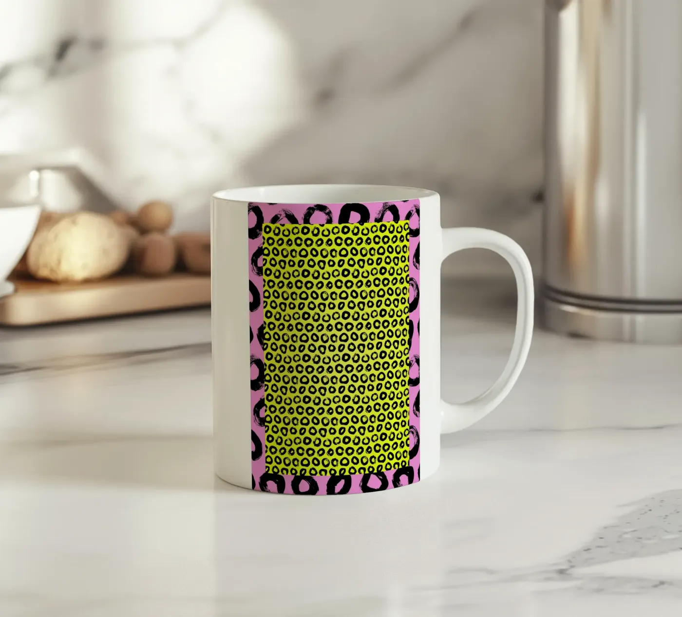 Loopscape ceramic mug by RS LAB STUDIO