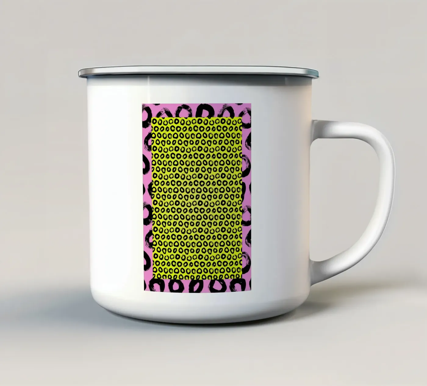 Loopscape emaille mok van RS LAB STUDIO