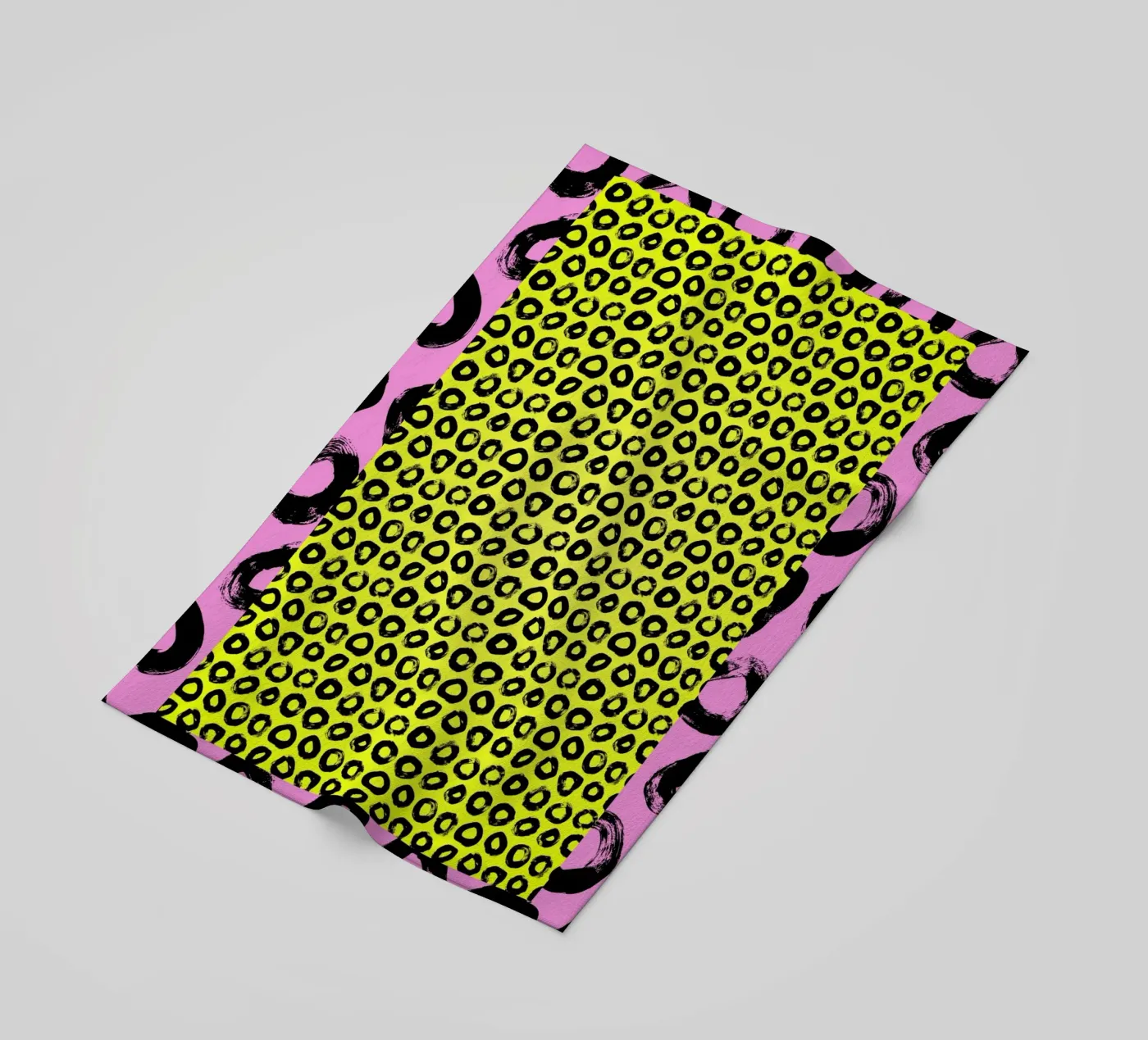 Loopscape beach towel by RS LAB STUDIO