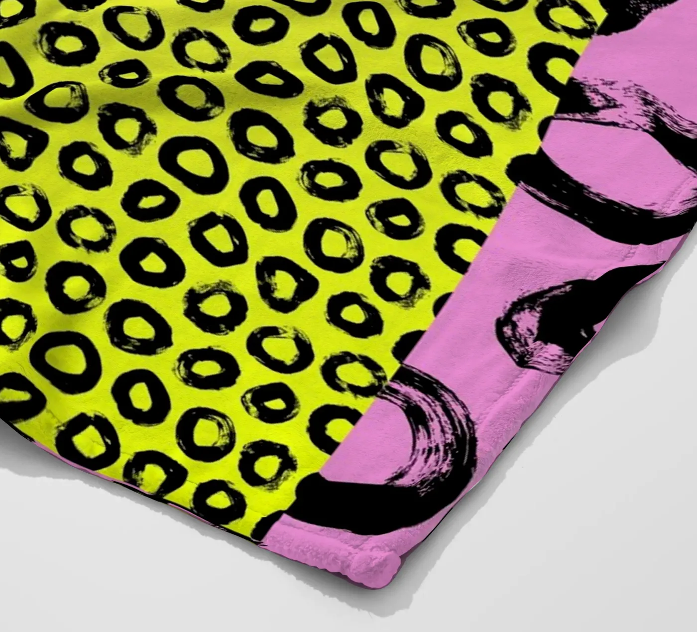 Loopscape fleece blanket by RS LAB STUDIO