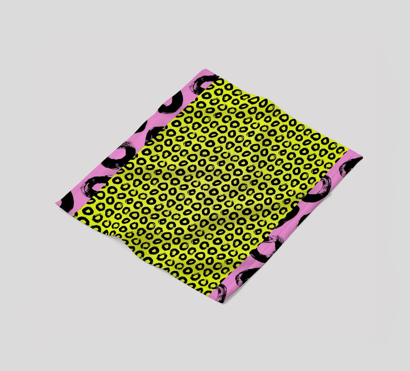 Loopscape fleece blanket by RS LAB STUDIO