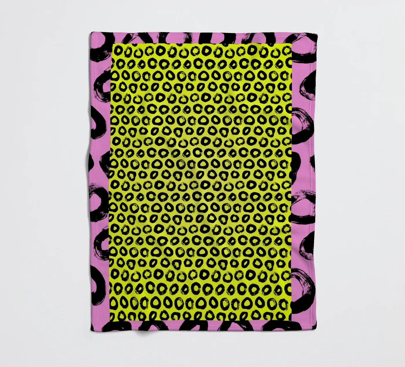Loopscape fleece blanket by RS LAB STUDIO