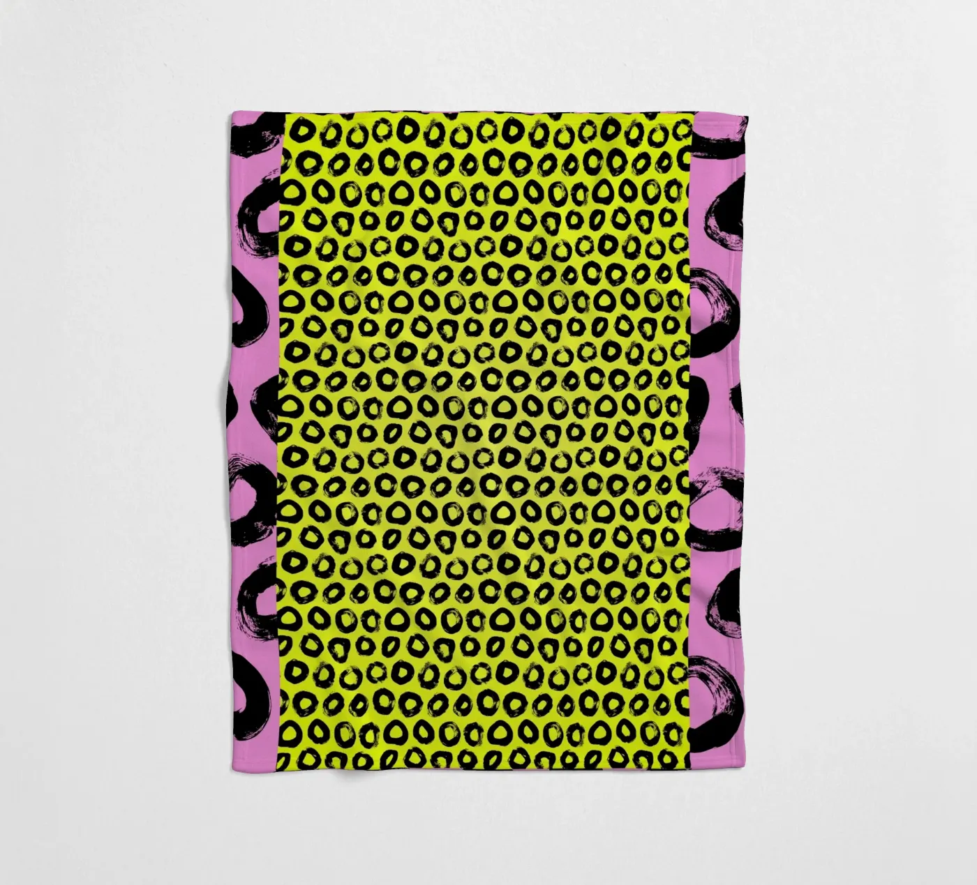 Loopscape fleece blanket by RS LAB STUDIO