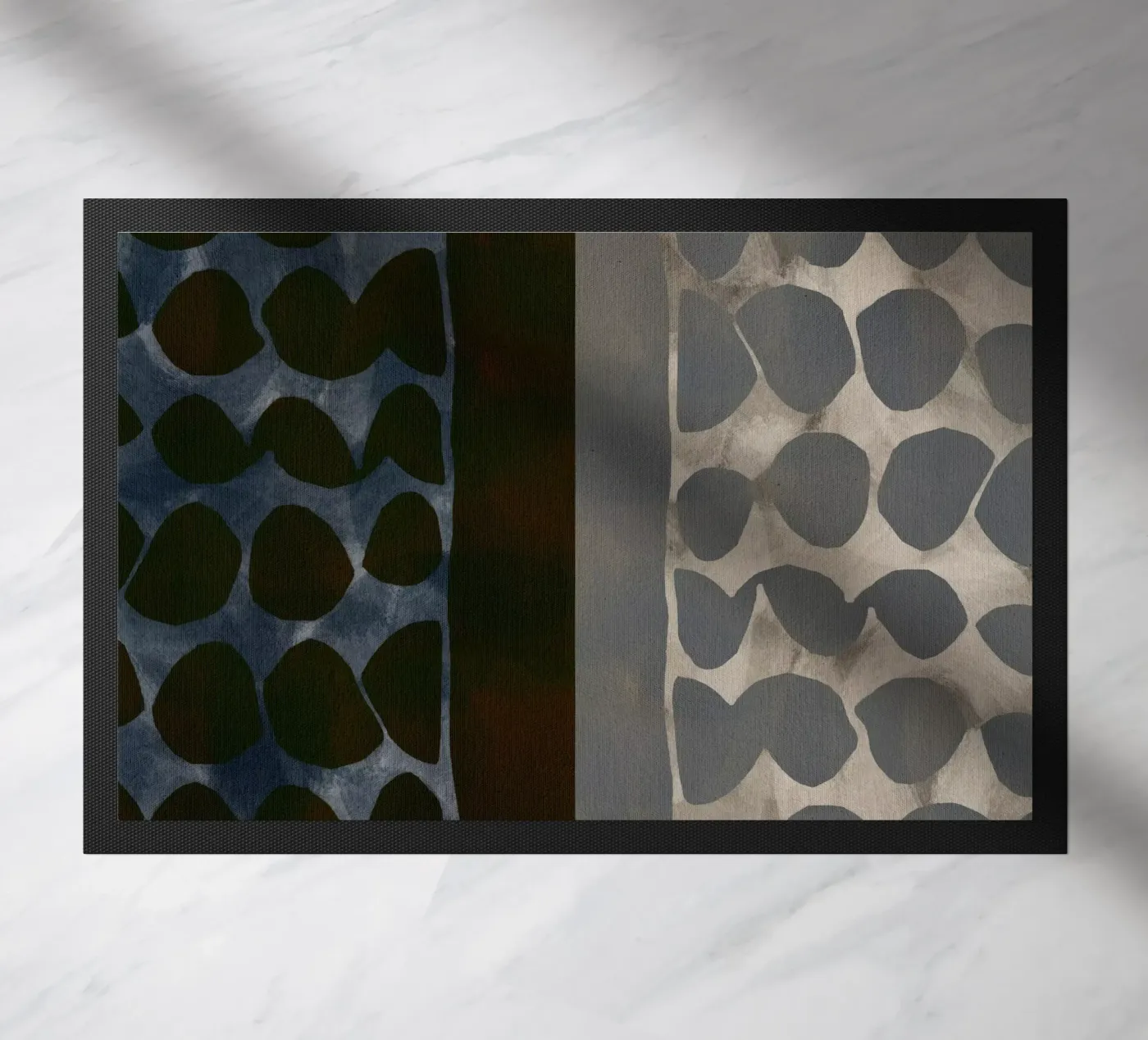 Balanced Reflections Fußmatte von Shatha Al Dafai