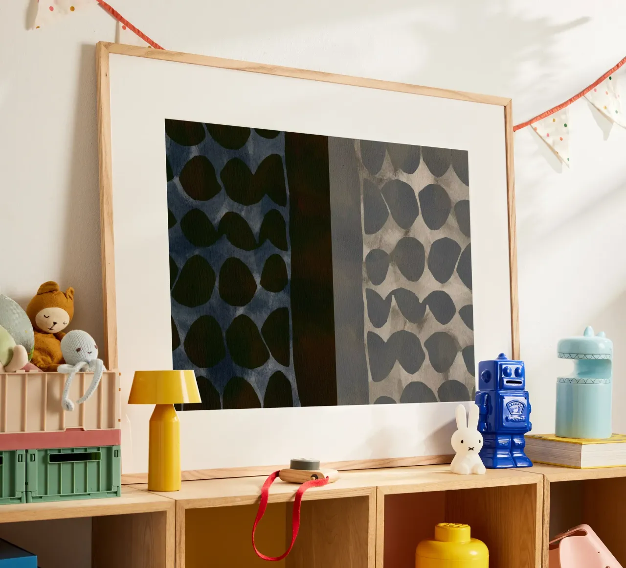 Balanced Reflections poster van Shatha Al Dafai