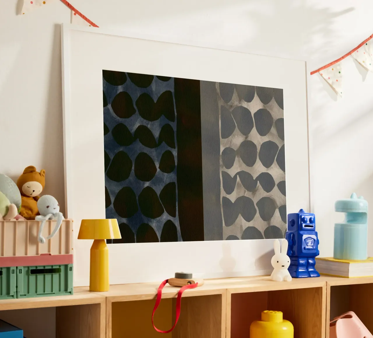 Balanced Reflections poster van Shatha Al Dafai