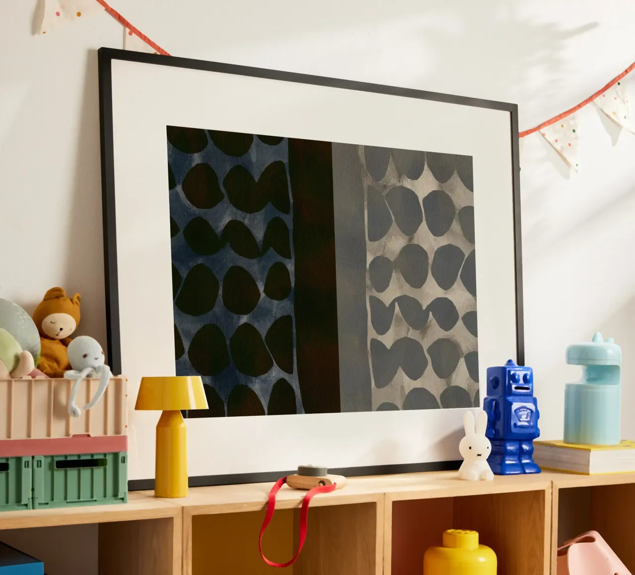 Balanced Reflections poster van Shatha Al Dafai