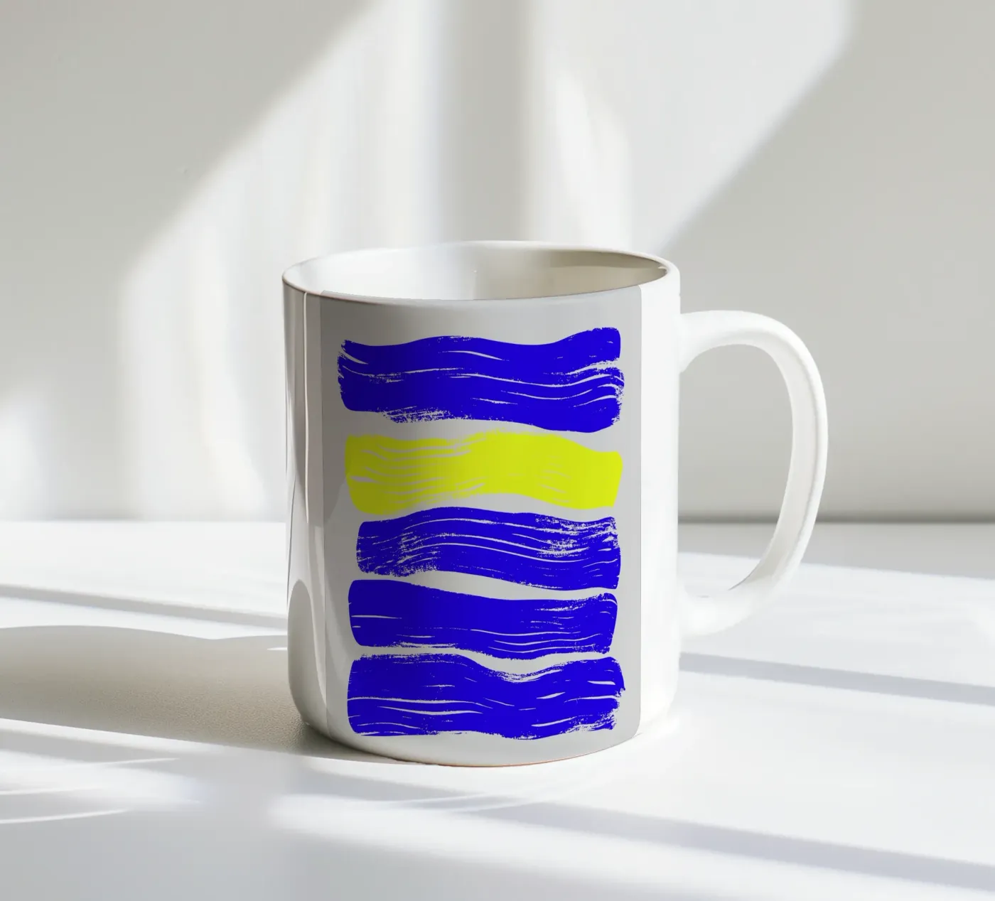 Optic Drift ceramic mug by RS LAB STUDIO