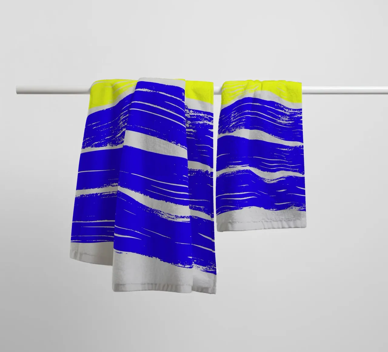 Optic Drift towel by RS LAB STUDIO