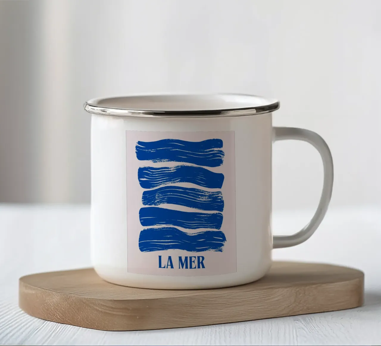 La Mer tazza in smalto da RS LAB STUDIO