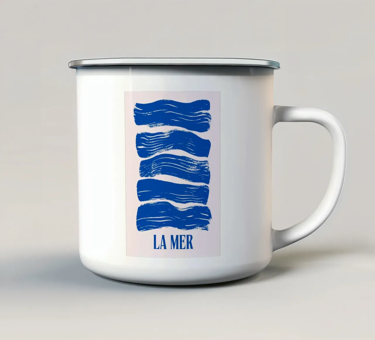 La Mer tazza in smalto da RS LAB STUDIO