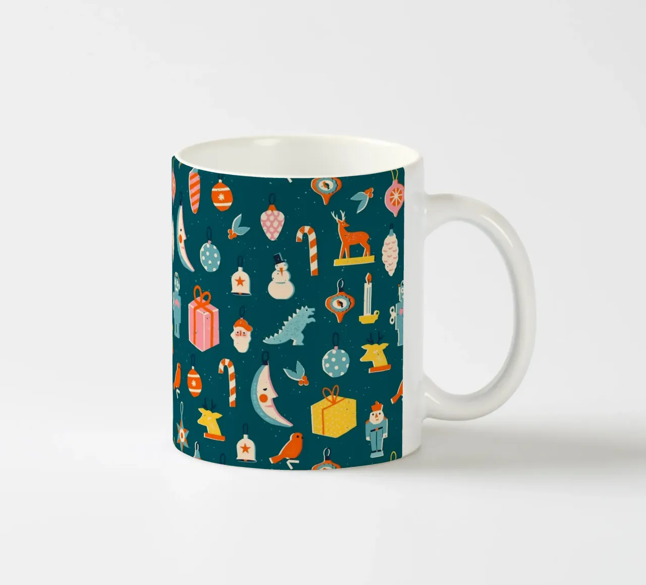 Christmas Pattern No 23 tazza in ceramica da treechild