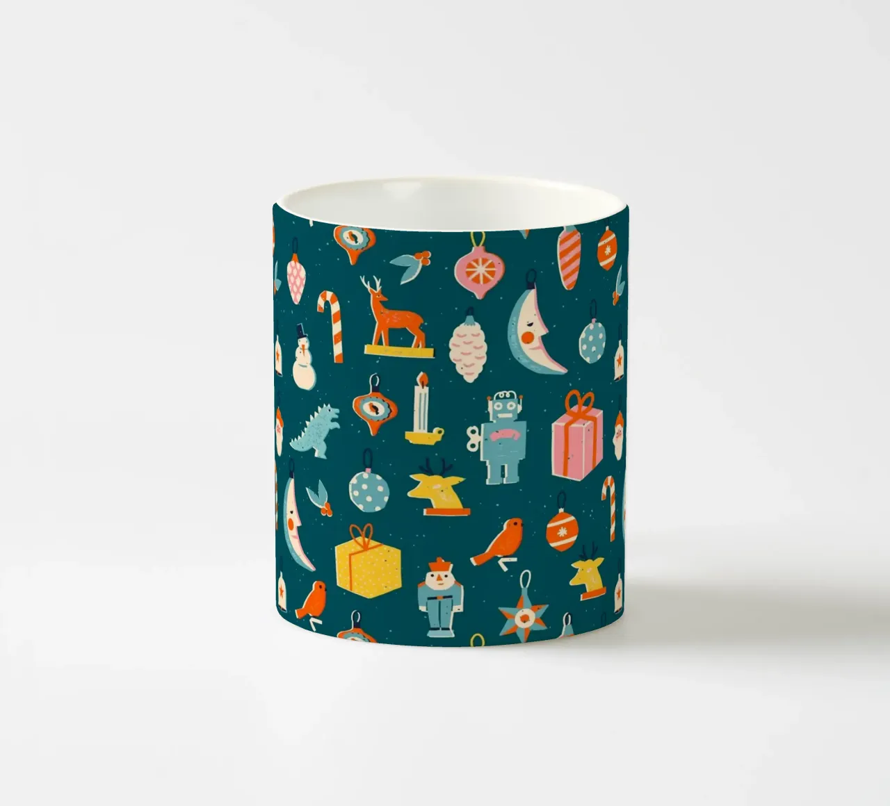 Christmas Pattern No 23 tazza in ceramica da treechild