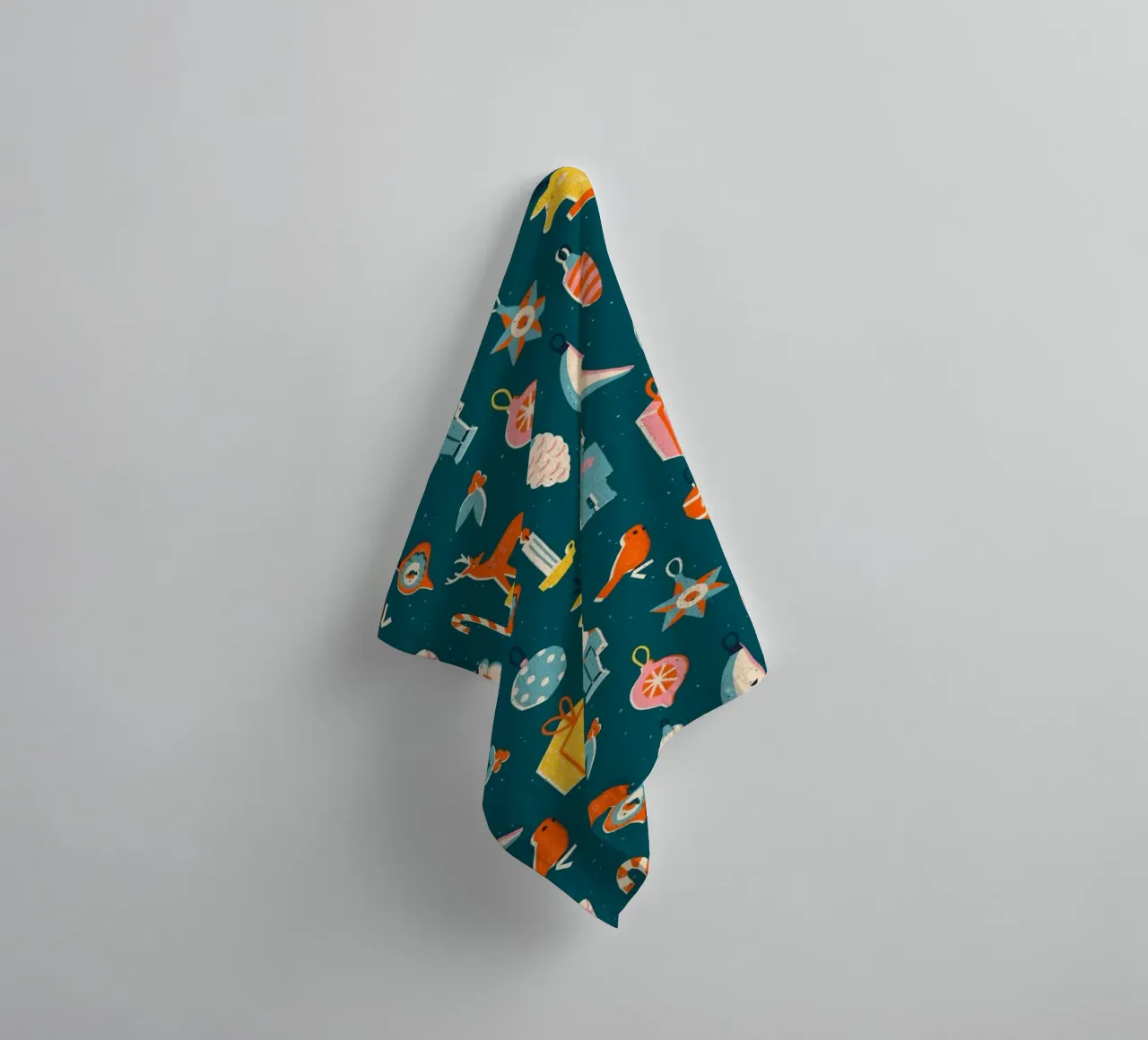 Christmas Pattern No 23 asciugamano da bagno da treechild