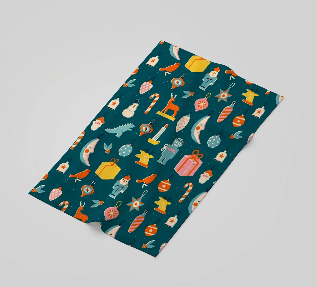 Christmas Pattern No 23 telo mare da treechild